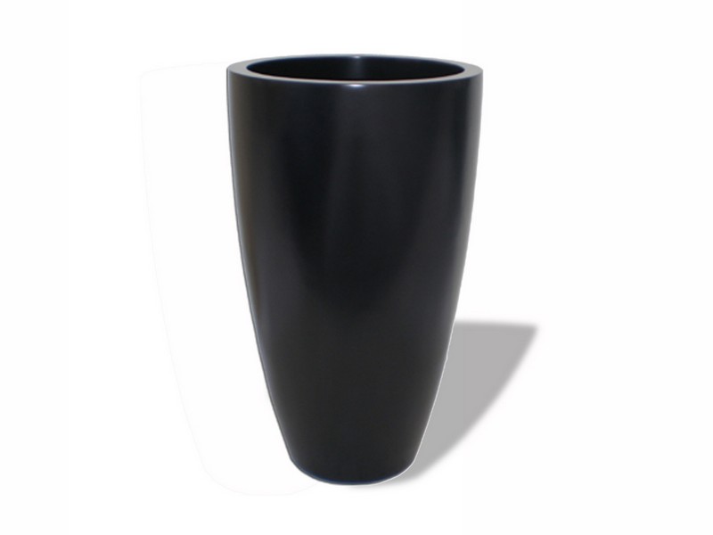 Tall Black Plant Pots