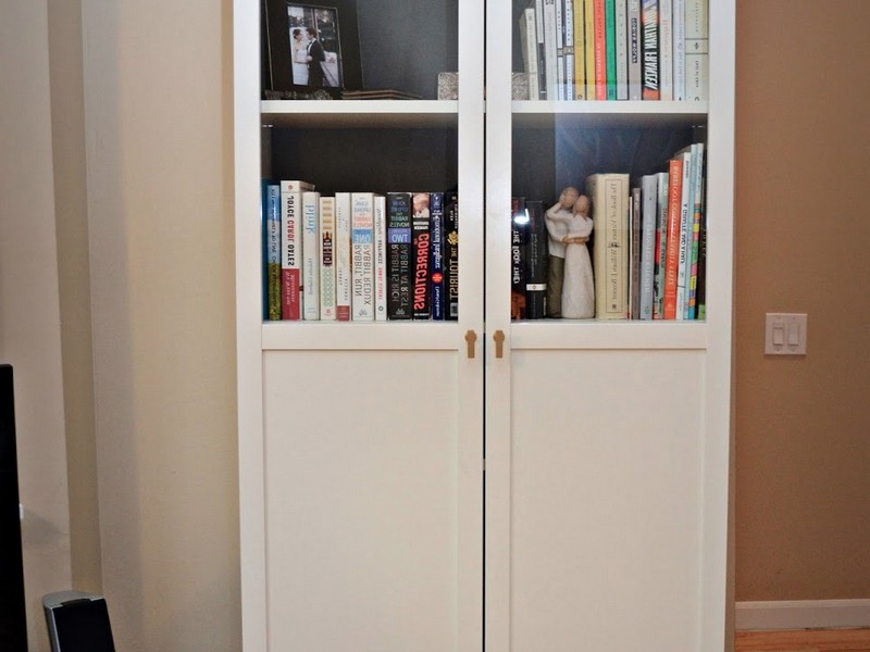 Tall Bookcase With Doors