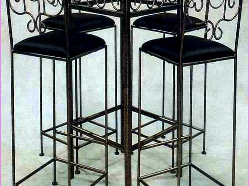 Tall French Bistro Table