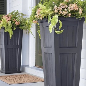 Tall Metal Planters Outdoor