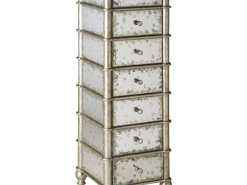 Tall Narrow White Dresser