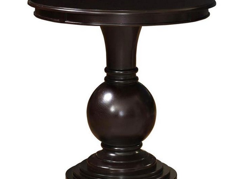 Tall Pedestal Side Table