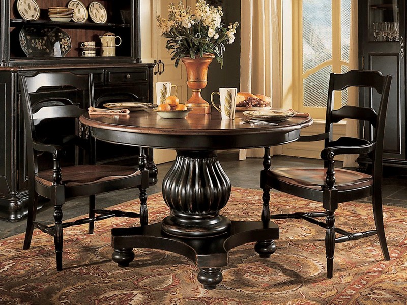 Tall Pedestal Table Round