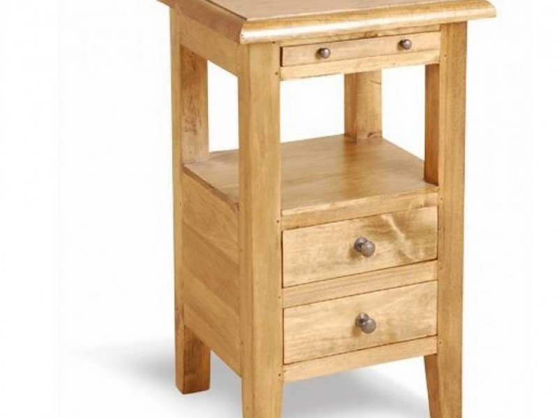 Tall Skinny Bedside Table