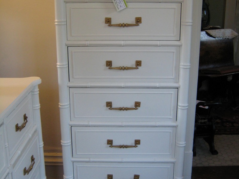 Tall Skinny White Dresser