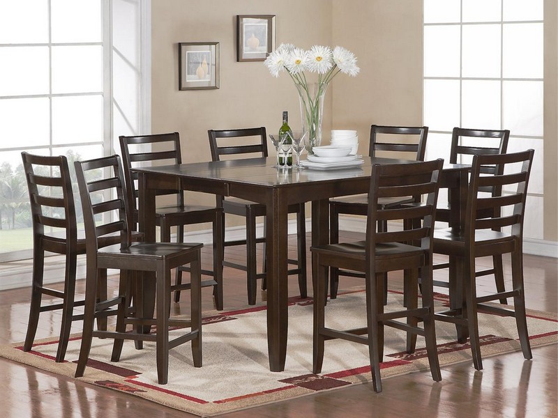 Tall Square Dining Room Tables