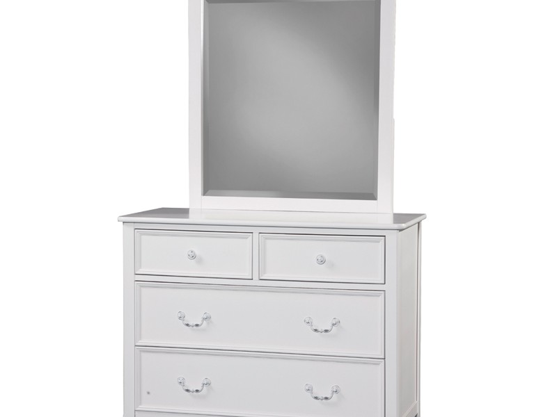 Tall White Dresser With Mirror