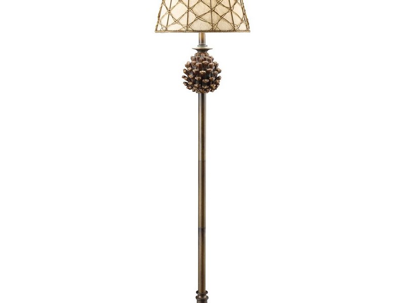 Tall Wicker Floor Lamps