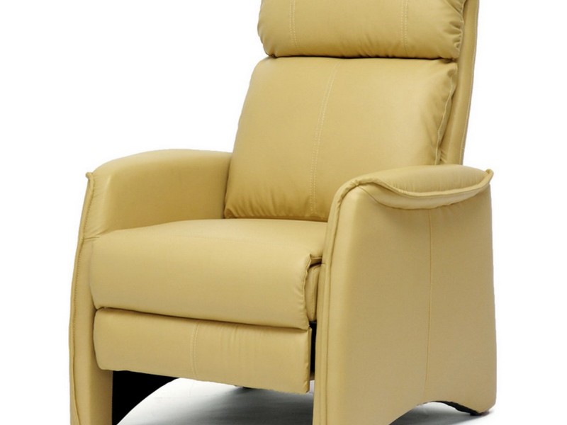 Tan Leather Recliner