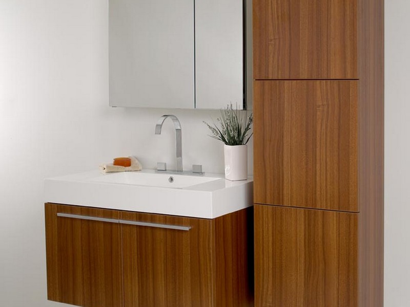 Teak Bathroom Vanity Cabinets