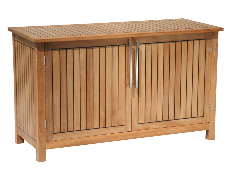 Teak Storage Bench Outdoor