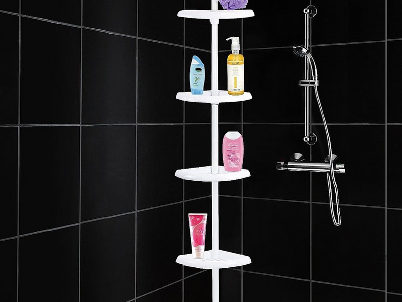 Telescopic Bathroom Corner Shelf