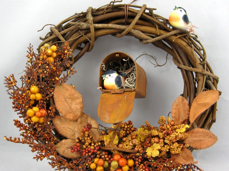 Thanksgiving Door Wreath Ideas