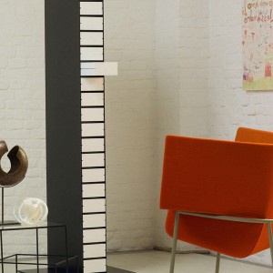 Thin Black Side Table