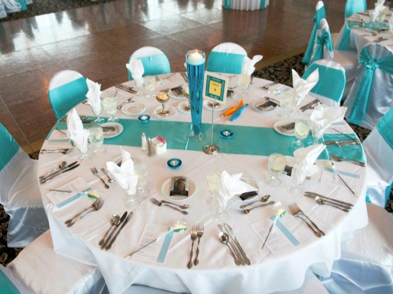 Tiffany Blue Linen Napkins