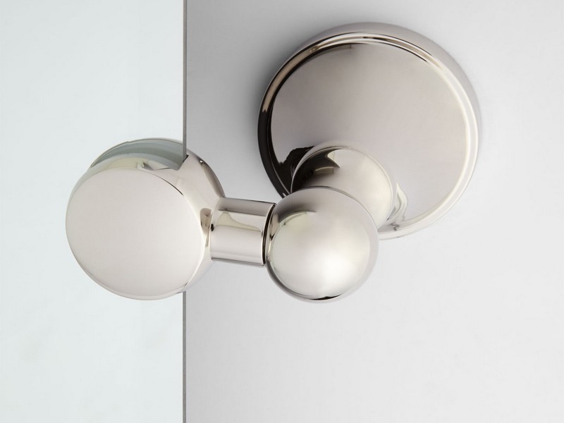 Tilting Bathroom Mirror Polished Nickel