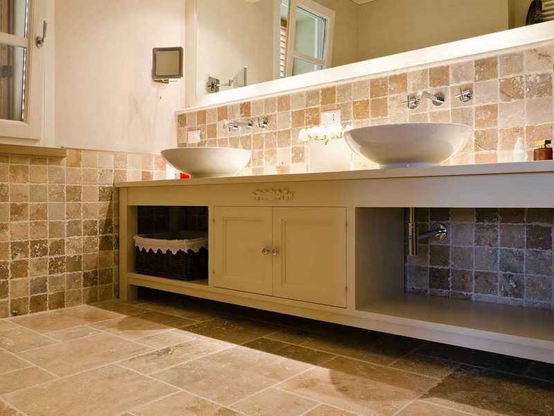 Travertine Tile Bathroom Pictures