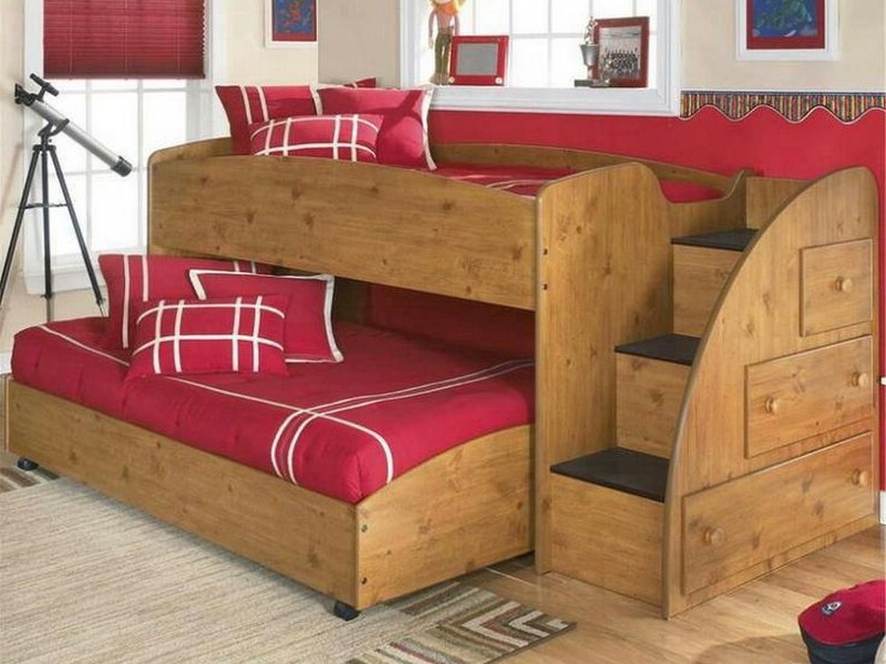 Trundle Bunk Bed With Desk