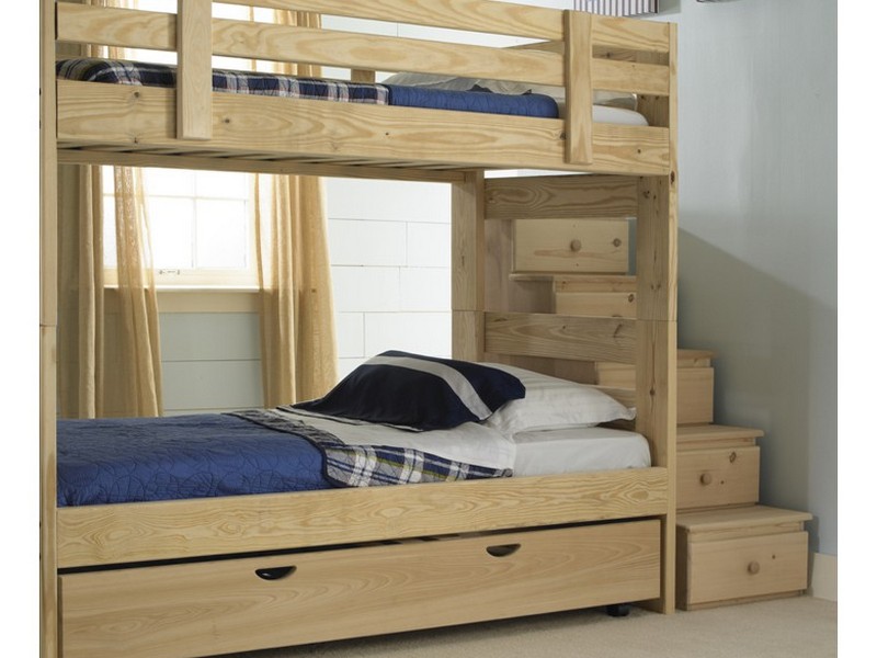 Trundle Bunk Beds With Stairs