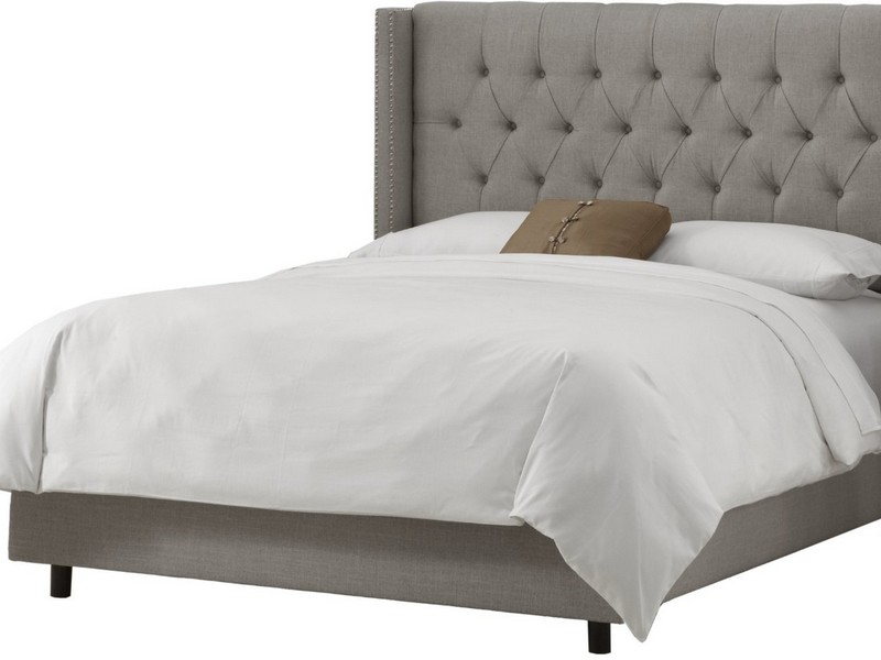 Tufted King Bed