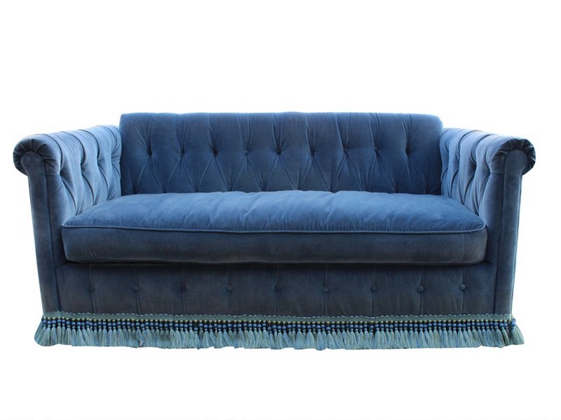 Tufted Sleeper Sofa Velvet