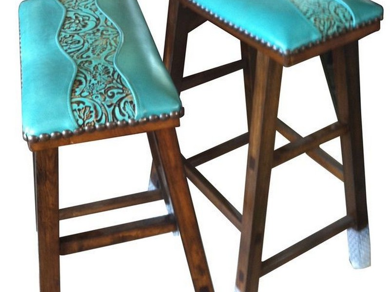 Turquoise Bar Stools