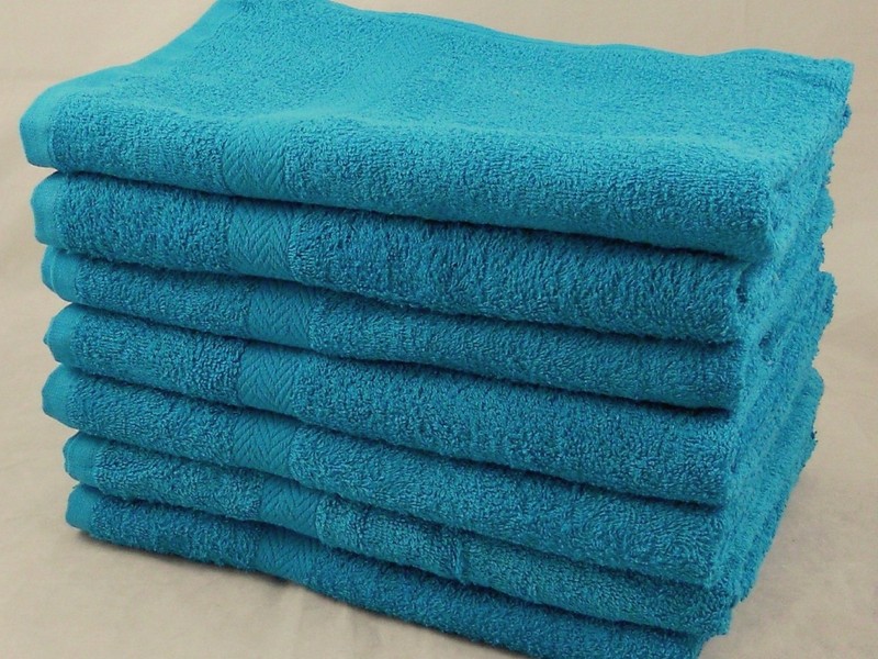 Turquoise Bath Towels