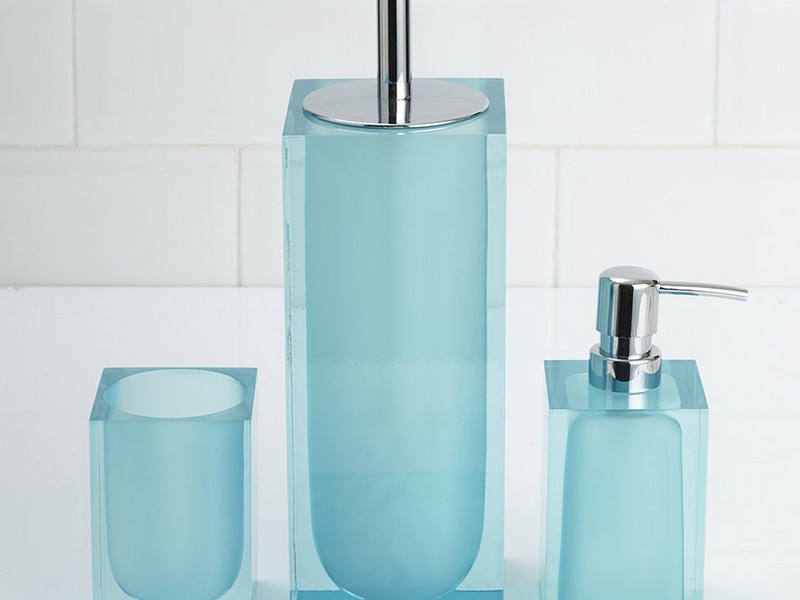 Turquoise Bathroom Accessories Soap Dispenser