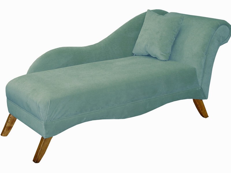 Turquoise Chaise Lounge