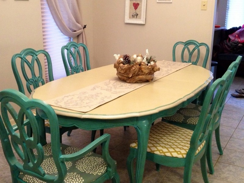 Turquoise Dining Room Chairs