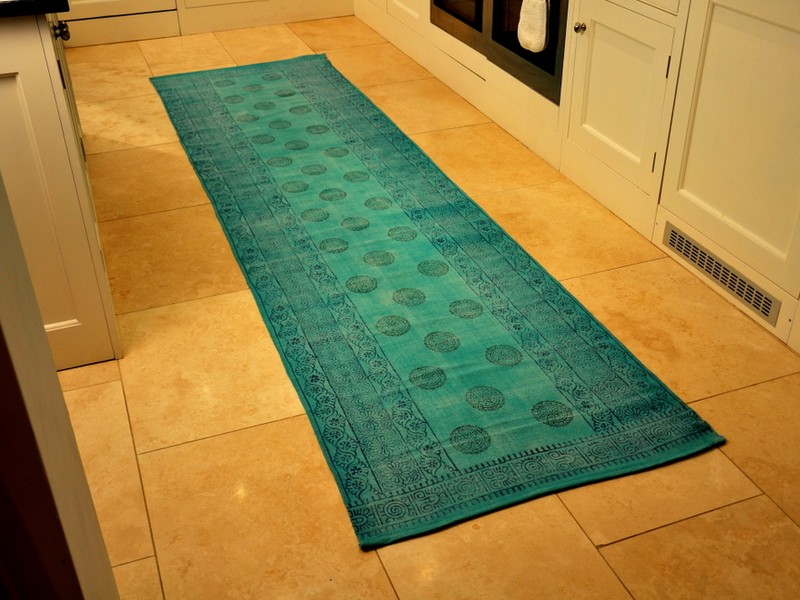 Turquoise Runner Rug