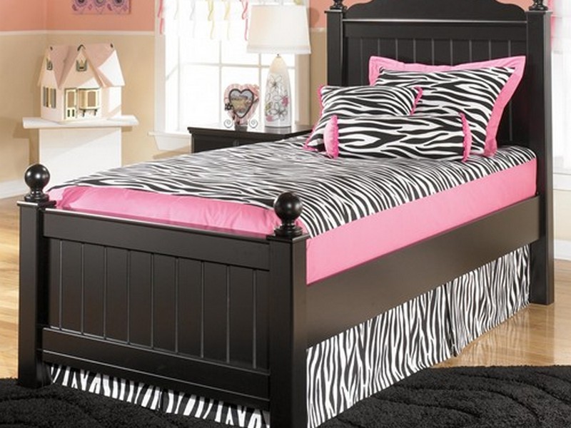 Twin Bed With Bookshelf Headboard