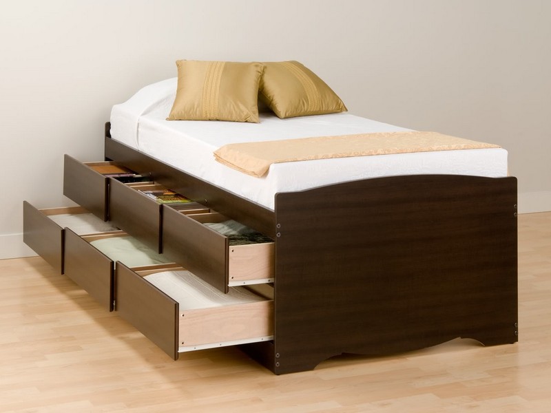 Twin Beds With Drawers