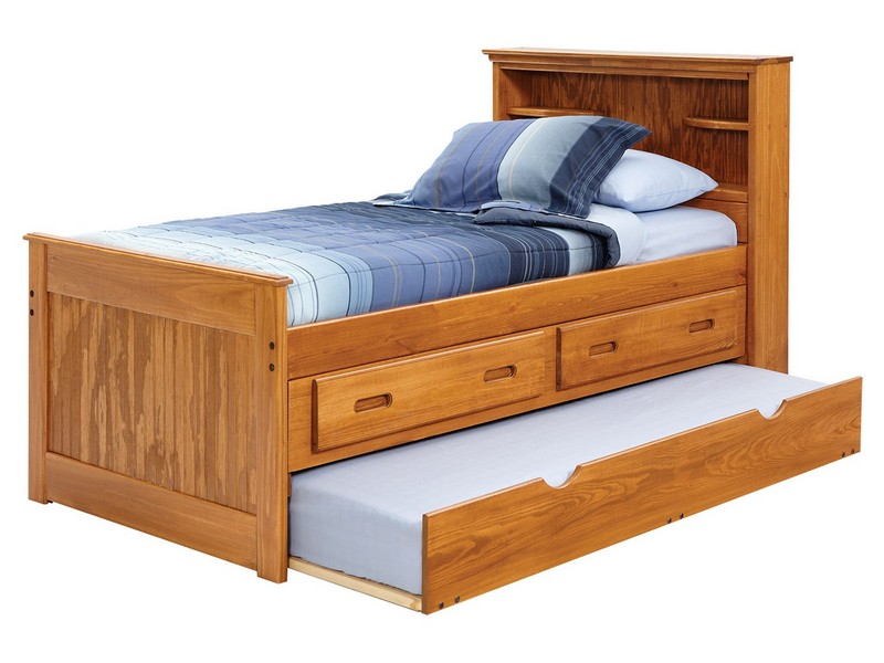 Twin Bookcase Bed