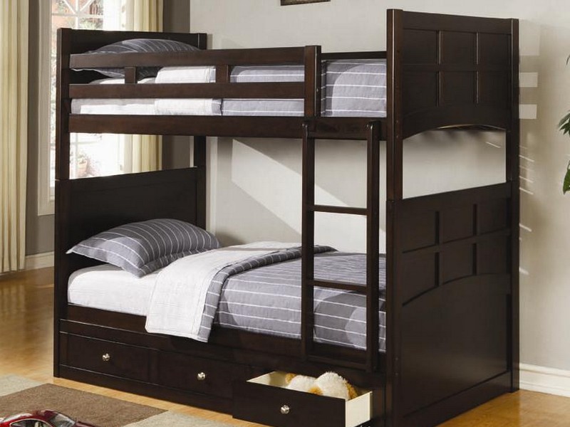 Twin Bunk Beds With Storage Drawers