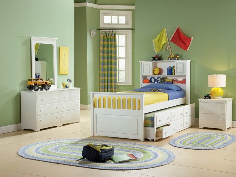 Twin Captain Bed With Trundle