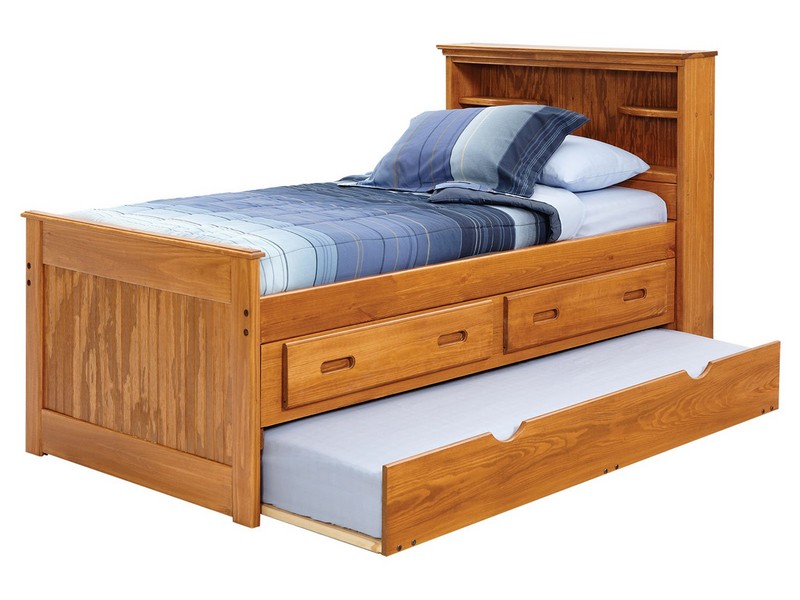 Twin Captains Bed With Storage