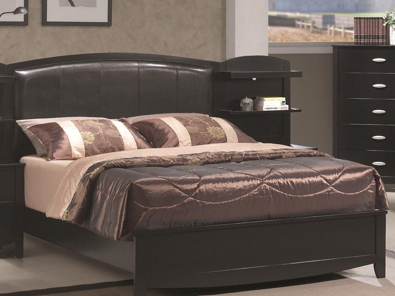 Twin Upholstered Platform Bed