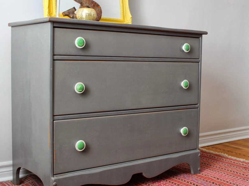 Two Toned Painted Dresser