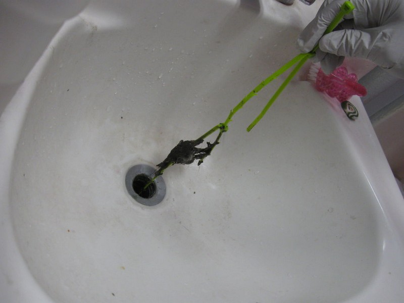 Unclogging Bathroom Sink Hair