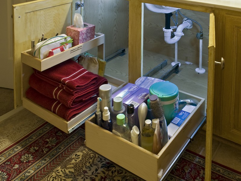 Under Bathroom Sink Storage Ideas