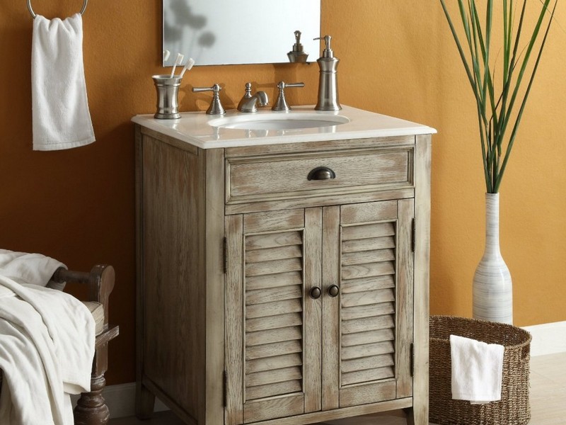 Unfinished Wood Bathroom Vanities