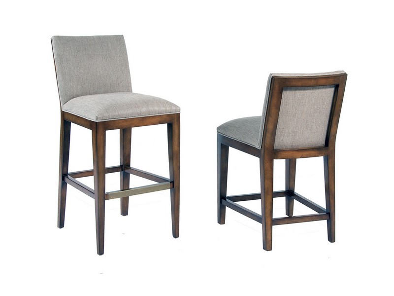 Upholstered Counter Stools With Backs