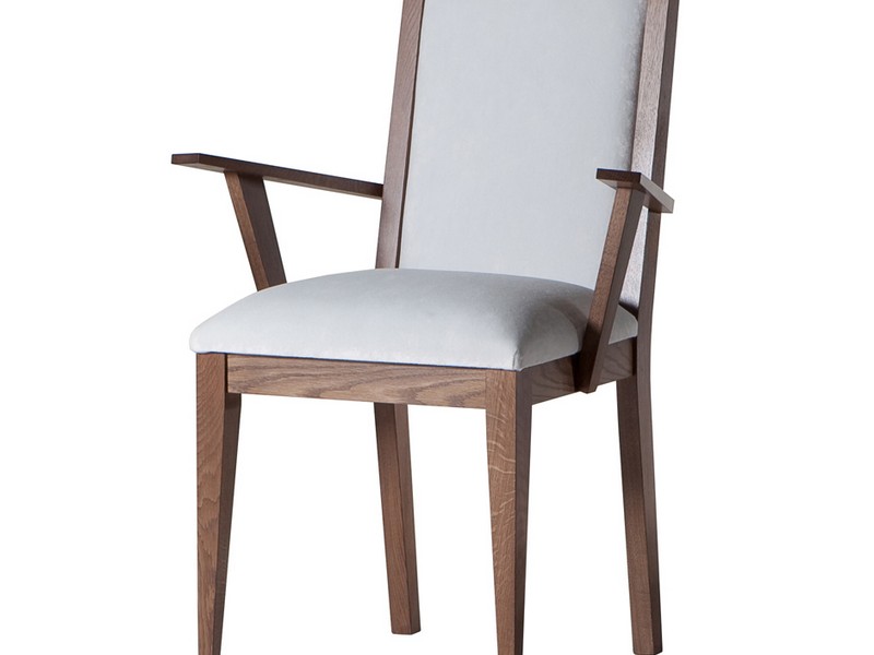 Upholstered Dining Chairs With Arms