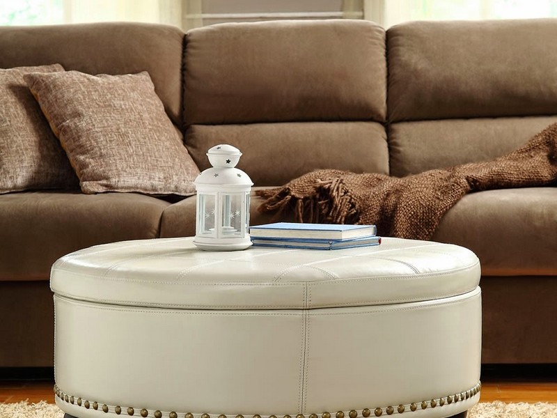 Upholstered Ottoman Coffee Table