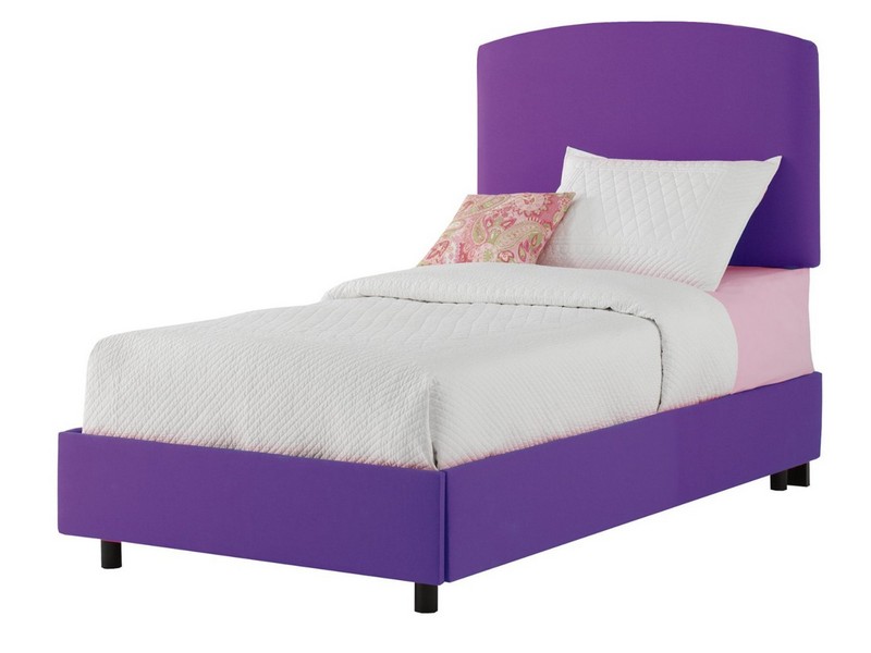 Upholstered Twin Bed With Storage