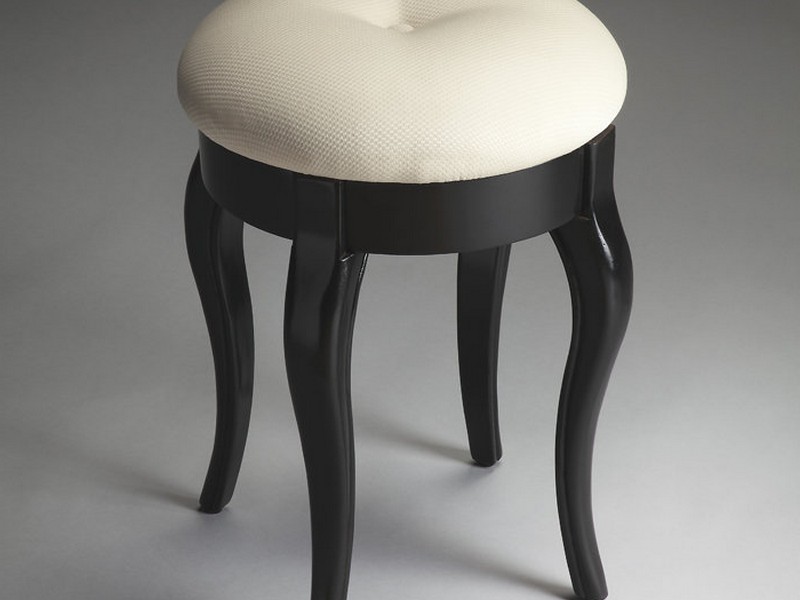 Upholstered Vanity Stool