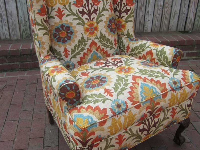 Upholstered Wingback Chairs