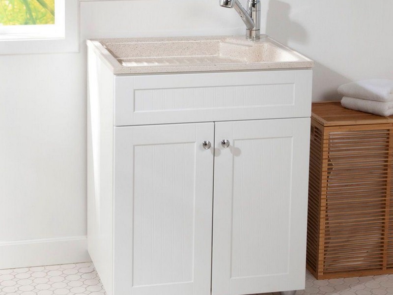 Utility Sink And Cabinet