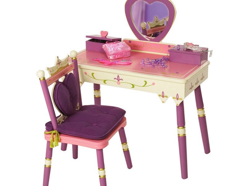 Vanity Table And Chair Set